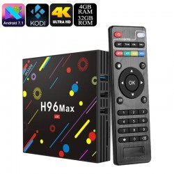 H96 MAX Plus 4K Smart TV Box Android 8.1
