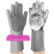 Magic Multifunction Silicone Dishwashing Gloves Pair