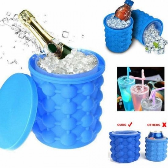 Silicone Ice Cube Pop Maker
