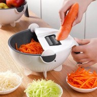 All In One Vegetable Slicer With Drain Basket