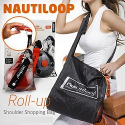 Portable Shopping Bag To Rollup