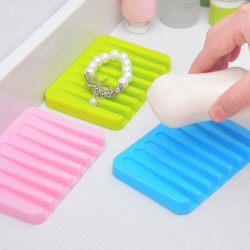 Silicone Drying Mat Dish Soap Holder Tray Self Draining