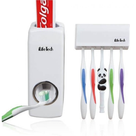 Toothpaste Dispenser with Holder